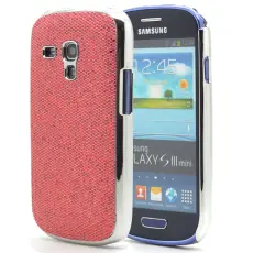 OEM - Sparkle Baksideskal tillSamsung Galaxy S3 mini i8190 (R&ouml;d)