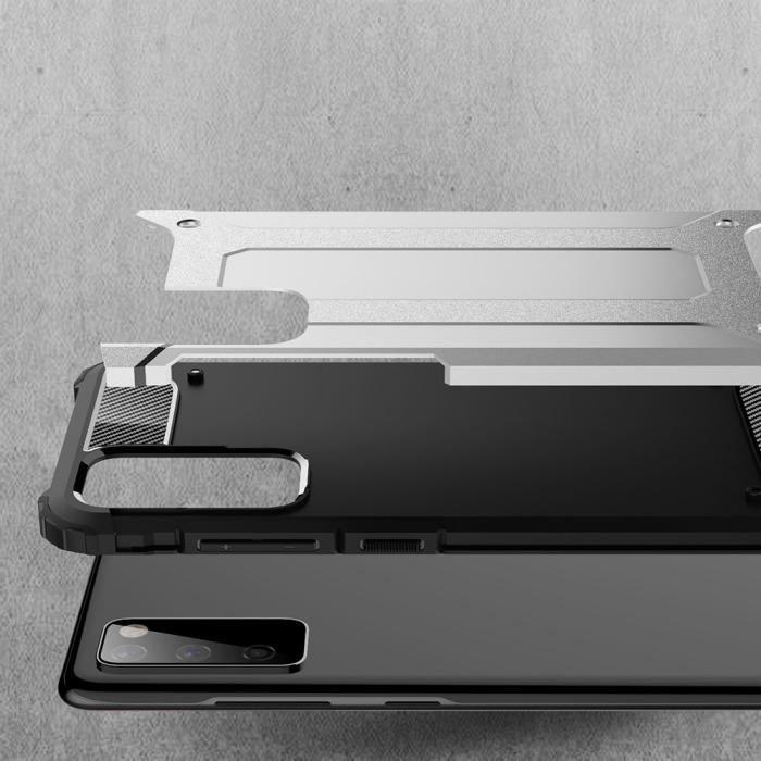 A-One Brand - Armor Guard Hybrid Mobilskal Galaxy S20 FE - Svart