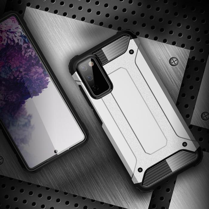 A-One Brand - Armor Guard Hybrid Mobilskal Galaxy S20 FE - Svart