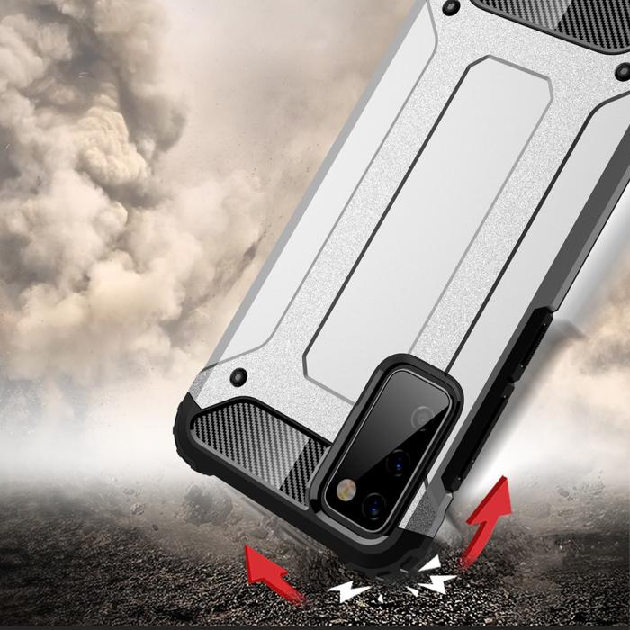 A-One Brand - Armor Guard Hybrid Mobilskal Galaxy S20 FE - Svart