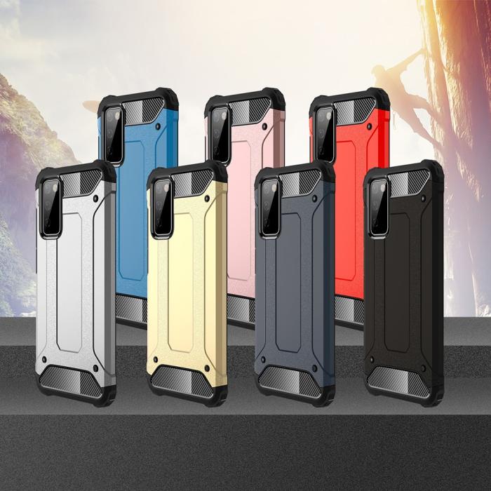 A-One Brand - Armor Guard Hybrid Mobilskal Galaxy S20 FE - Svart