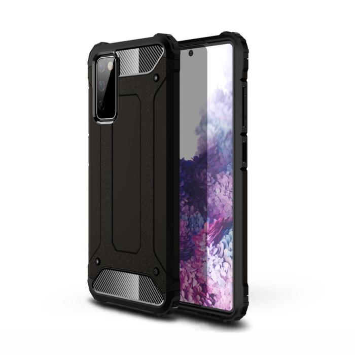A-One Brand - Armor Guard Hybrid Mobilskal Galaxy S20 FE - Svart