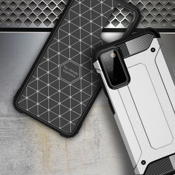 A-One Brand - Armor Guard Hybrid Mobilskal Galaxy S20 FE - Svart