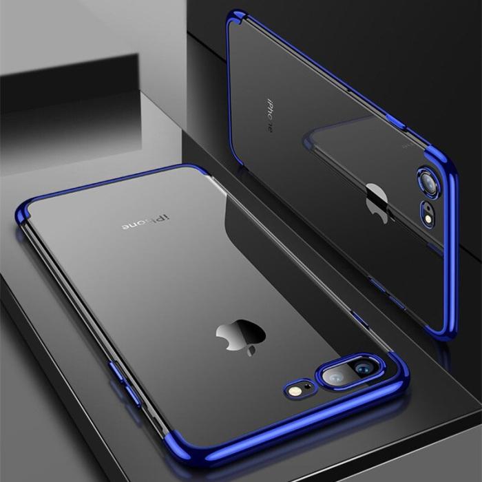 UTGATT5 - Clear Color Case iPhone 8 Plus/7 Plus Blå