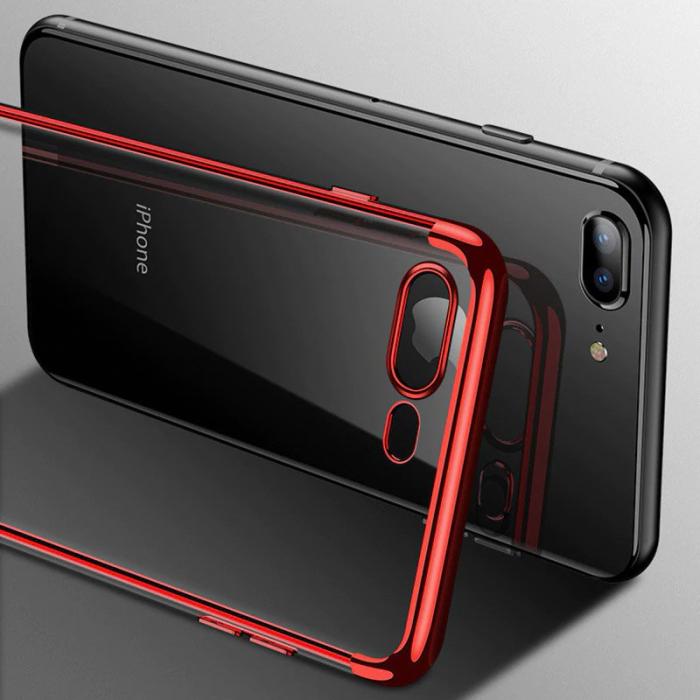 UTGATT5 - Clear Color Case iPhone 8 Plus/7 Plus Blå