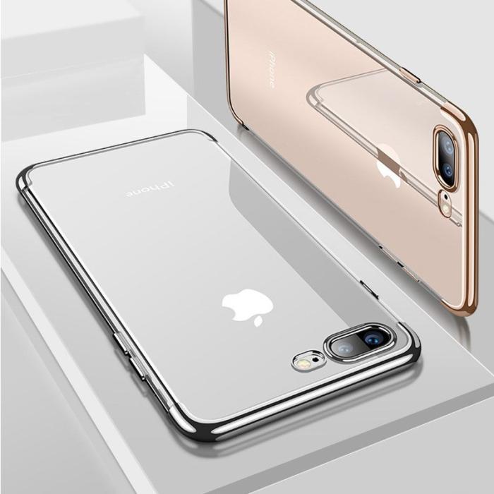 UTGATT5 - Clear Color Case iPhone 8 Plus/7 Plus Blå