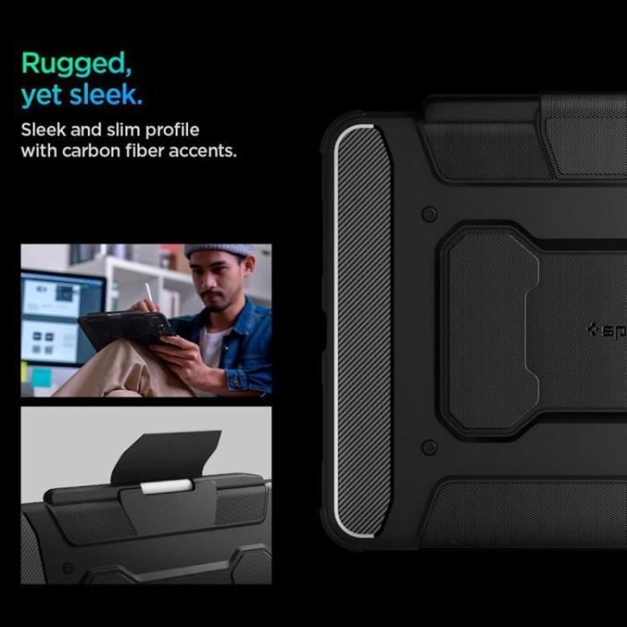 UTGATT - Spigen iPad Pro 11 (2024) Fodral Rugged Armor 