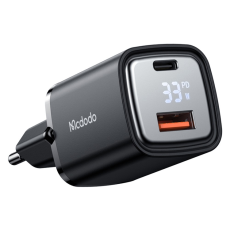 Mcdodo - MCDODO Snabbladdare 33W USB-A - USB-C EU Graphite - Svart