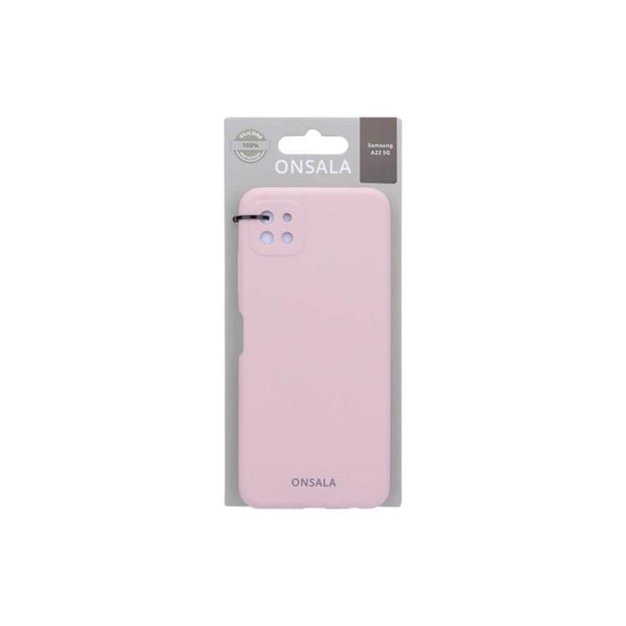 Onsala - ONSALA Mobilskal Silikon Samsung A22 5G - Sand Rosa