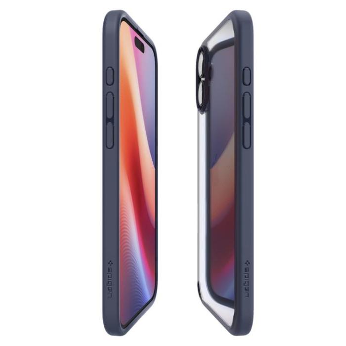 UTGATT - Spigen iPhone 16 Mobilskal Ultra Hybrid - Marinblå