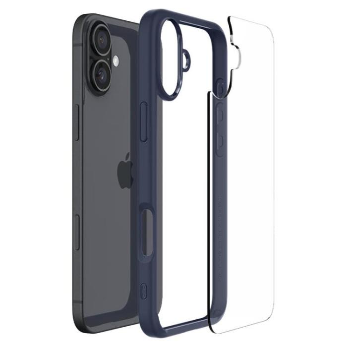 UTGATT - Spigen iPhone 16 Mobilskal Ultra Hybrid - Marinblå