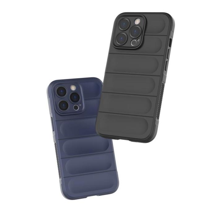 OEM - iPhone 13 Pro Skal Magic Shield Flexible Armored - Mörkblå