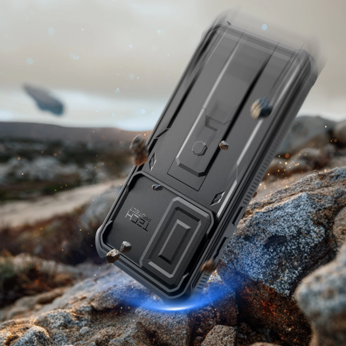 Tech-Protect - Tech-Protect Mobilskal För Galaxy A36/A37 5G Kevlar Cam Plus 2-Set - Svart