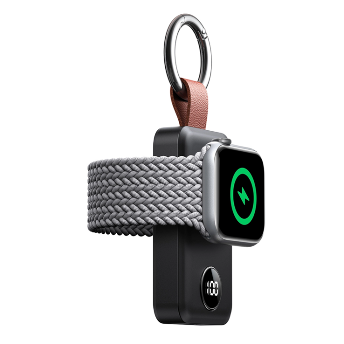 UTGATT - Joyroom Trådlös Powerbank 2000mAh 3W För Apple Watch - Svart