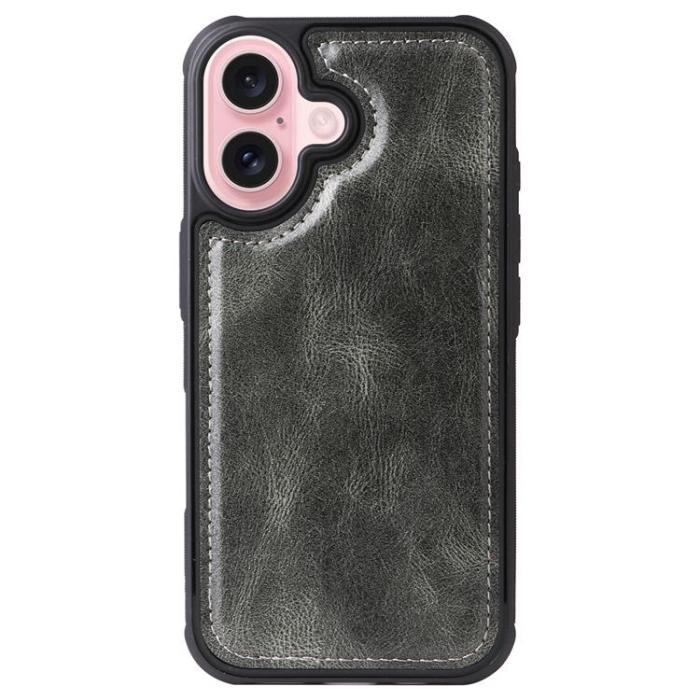 A-One Brand - iPhone 17 Plånboksfodral Detachable Zipper - Grön
