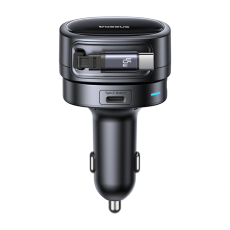 BASEUS - Baseus Billaddare 60W med Retractable Kabel PrimeTrip VR1 - Svart