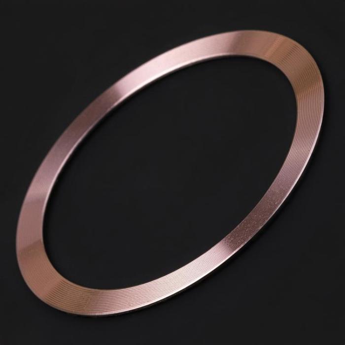 A-One Brand - [2-Pack] MagSafe Metallring Magnetisk - Rosa