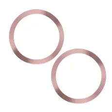 A-One Brand - [2-Pack] MagSafe Metallring Magnetisk - Rosa