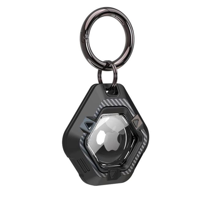 A-One Brand - Airtag hållare Carbon Anti-Fall - Svart