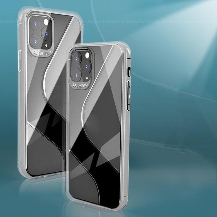 OEM - S-Line Flexible Skal Huawei P40 Lite E - Svart
