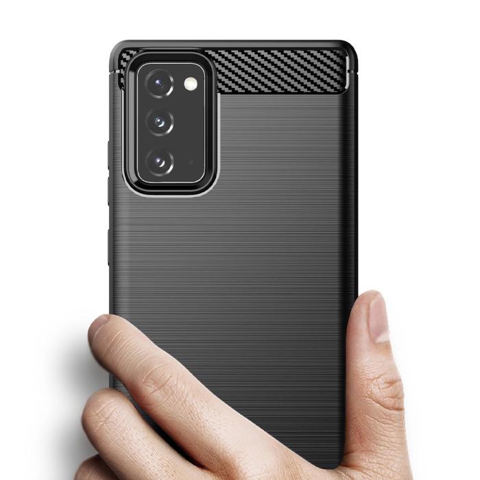 Forcell - CARBON skal till Samsung Galaxy Note 20 Svart