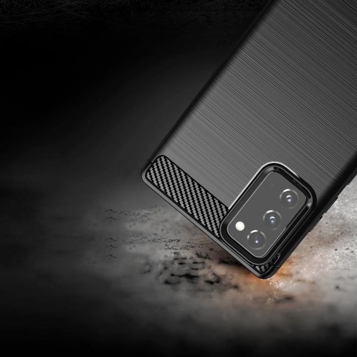 Forcell - CARBON skal till Samsung Galaxy Note 20 Svart