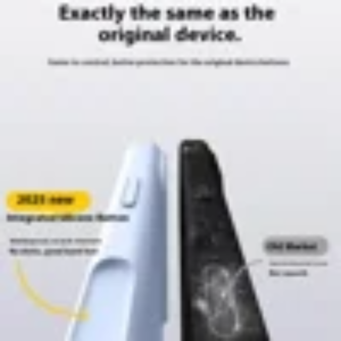 A-One Brand - Mobilskal till iPhone 15 Ultra Thin Silikon - Glacier Blå