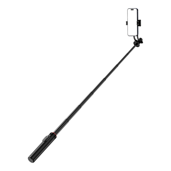 OEM - Selfiestick Teleskopstativ 1.3m Auminiumlegering Med Mobilhållare