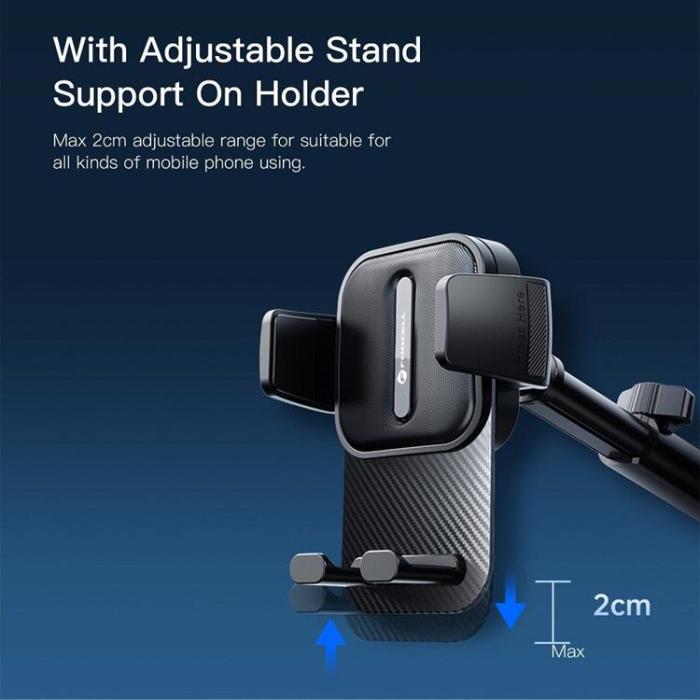 Forcell - Forcell Bilhållare Magnetic F-Grip Guardian - Svart