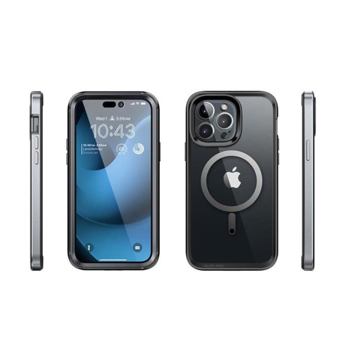UTGATT - Supcase iPhone 14 Pro Max Skal Ub Edge Magsafe - Svart