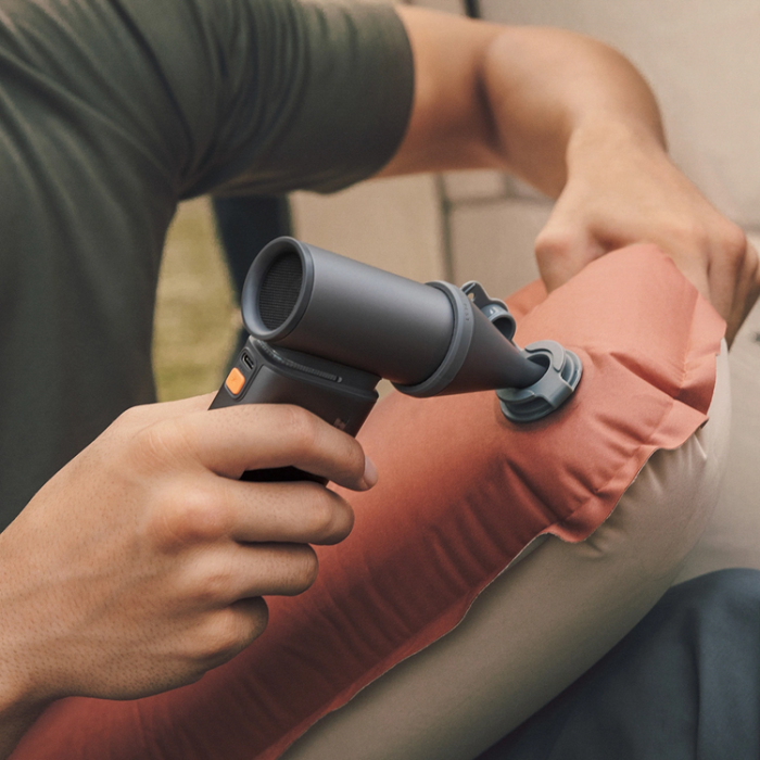 Jisulife - Jisulife Bärbar USB Handfläkt 9000 mAh Ultra1 FA55 - Mörkgrå
