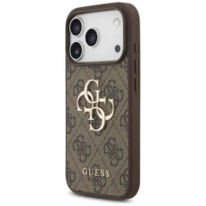 Guess - Guess iPhone 17 Pro Mobilskal 4G Big Logo - Brun