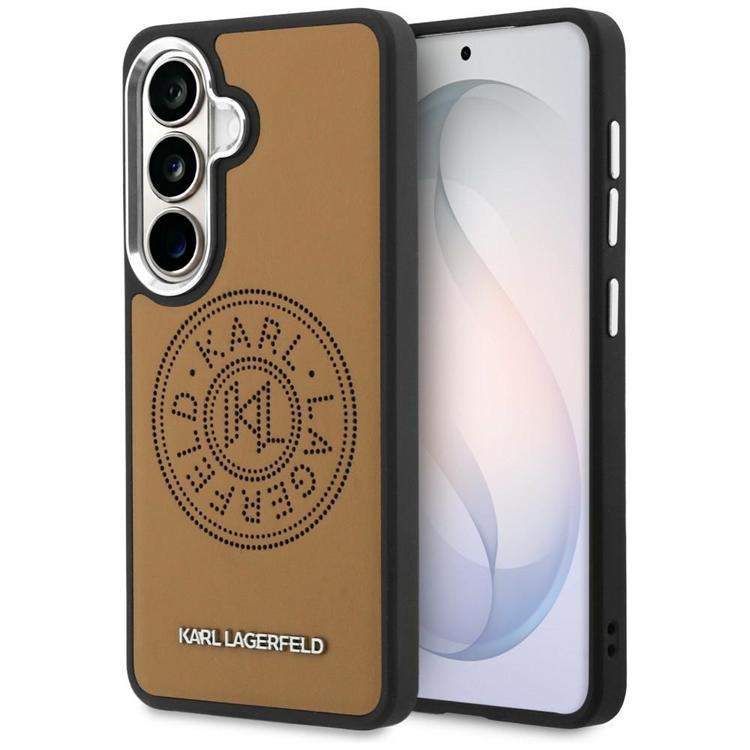 Karl Lagerfeld Mobilskal För Galaxy S26 MagSafe Perforated KL - Brun | 2353 | AlltMobil