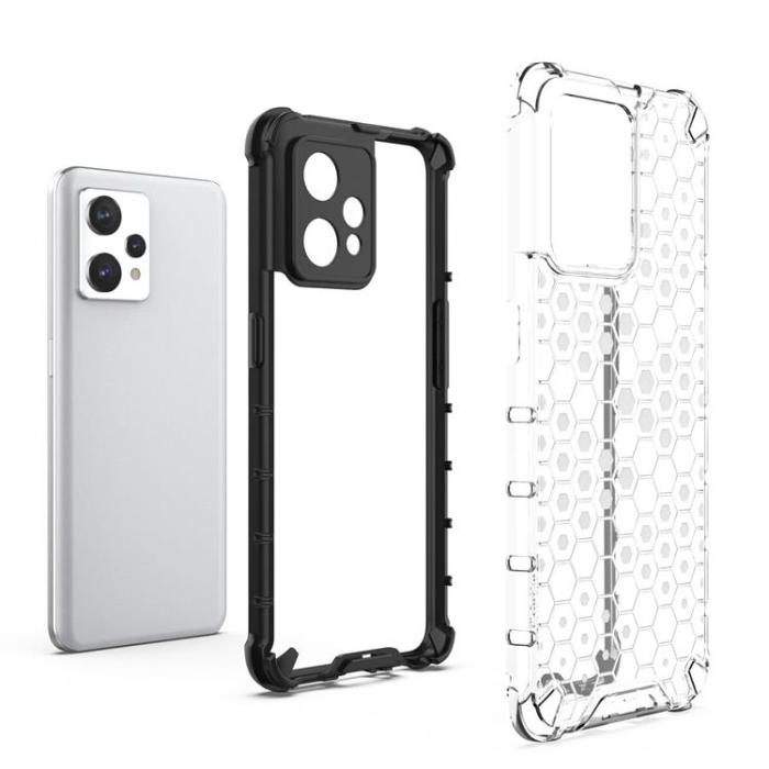 UTGATT1 - Realme 9 Pro Plus Skal Honeycomb Armored - Vit