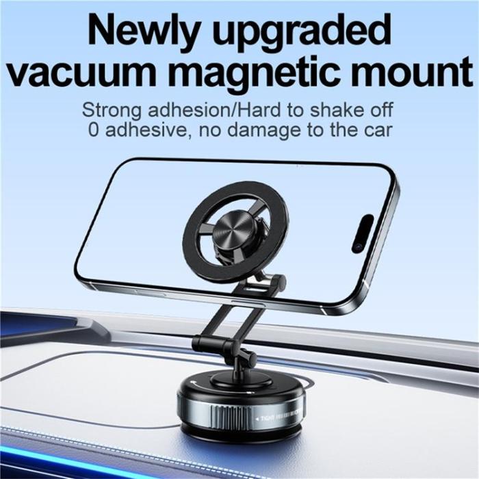 A-One Brand - Magnetisk Bilhållare Instrumentbräda JY25-8 - Svart