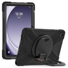 A-One Brand - Galaxy Tab A9 Plus Skal Kickstand Handle Grip - Svart