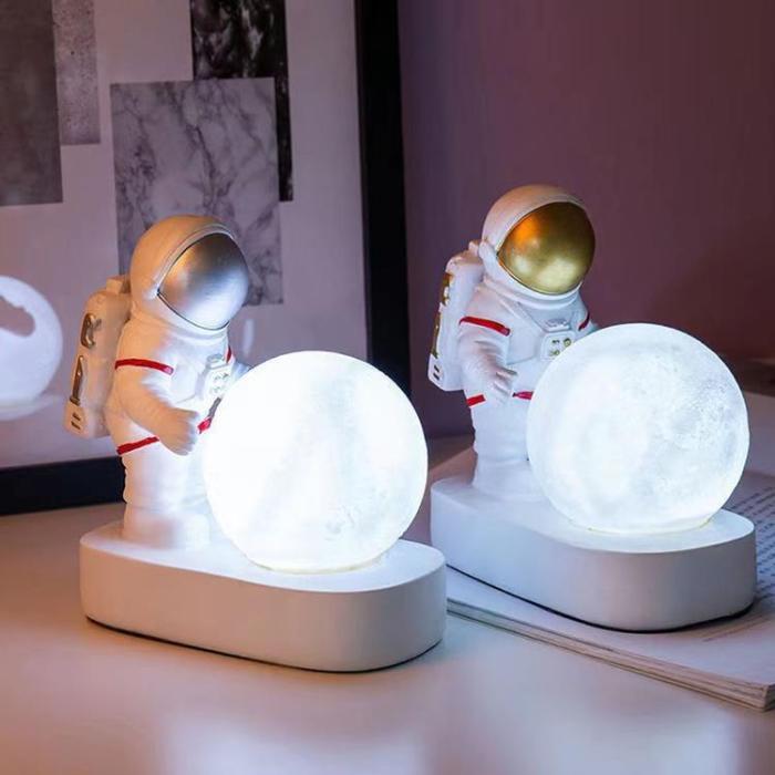 OEM - Moon Bordslampa ASTRONAUT standing Art Deco (model 2) AMTL