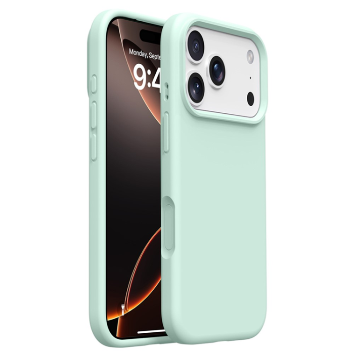 A-One Brand - iPhone 17 Pro Max Mobilskal Silikon Microfiber Lining Liquid