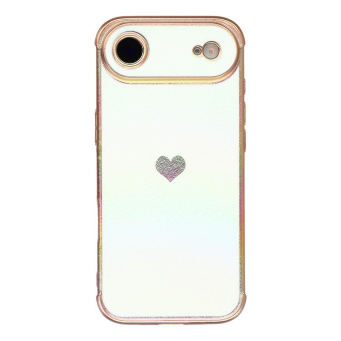 A-One Brand - iPhone Air Mobilskal Dazzling Color Electroplated TPU - Vit