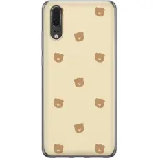 Gustaf - Mobilskal till Huawei P20 med Bj&ouml;rnm&ouml;nster