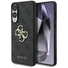 Guess - Guess Galaxy S25 Edge Mobilskal Big 4G Logo Classic - Svart