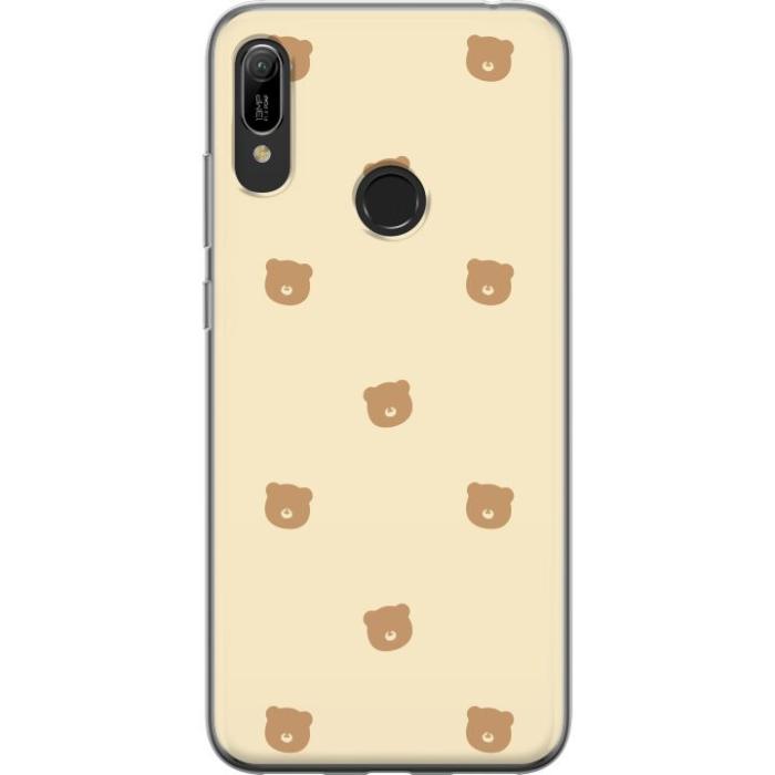 iSecrets - Mobilskal till Huawei Y6 (2019) med Björnmönster
