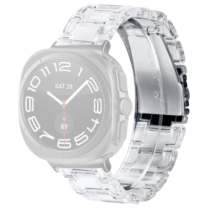 A-One Brand - Galaxy Watch 8/8 Classic (40/44/46mm) Armband Acrylic Vattentät Resin