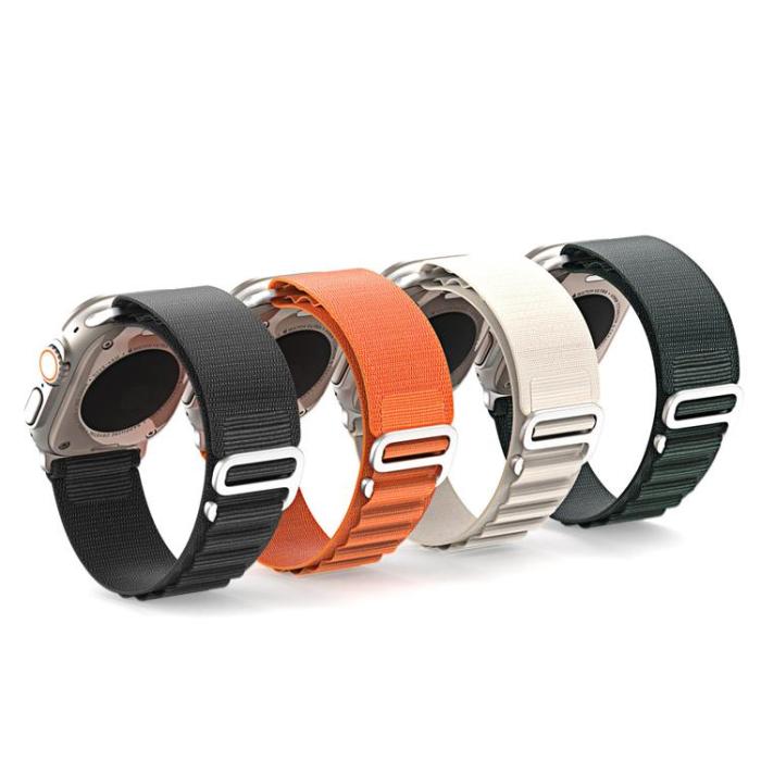 Dux Ducis - Dux Ducis Apple Watch 7/8 (42/44/45/49mm) Armband GS - Svart