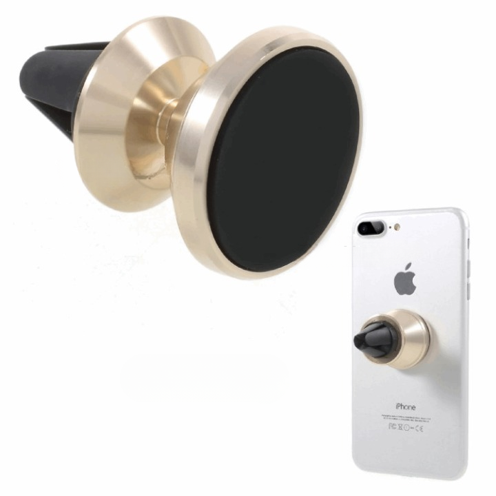 Magnetisk Mobilhållare Luftventil - Guld | 264 | AlltMobil