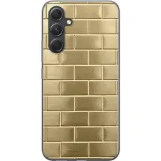 Gustaf - Mobilskal till Samsung Galaxy A55 med Gyllene Murstenar