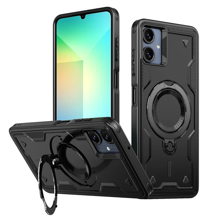 Mobilskal till Galaxy A06 5G Magsafe Kickstand (Svart) | 2353 | AlltMobil