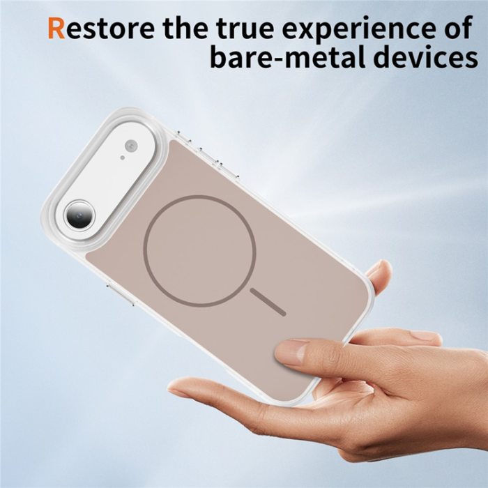 A-One Brand - iPhone Air Mobilskal MagSafe Skin Touch TPU PC - Guld