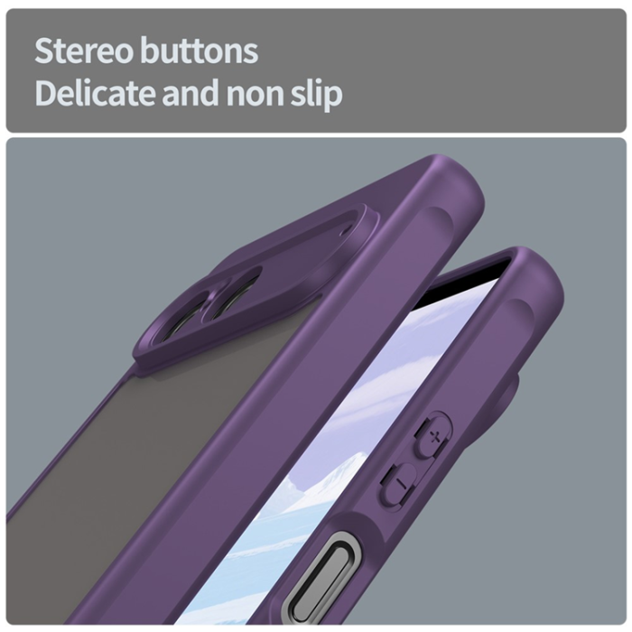 A-One Brand - Sony Xperia 10 VII Mobilskal Frosted Translucent - Lila