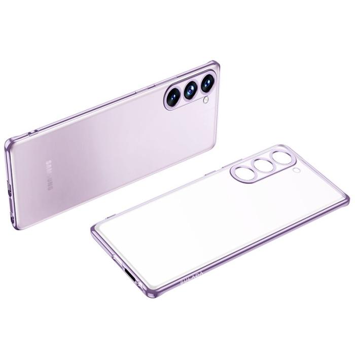 SULADA - SULADA Nature Series Matte Mobilskal för Galaxy S23 TPU Lila